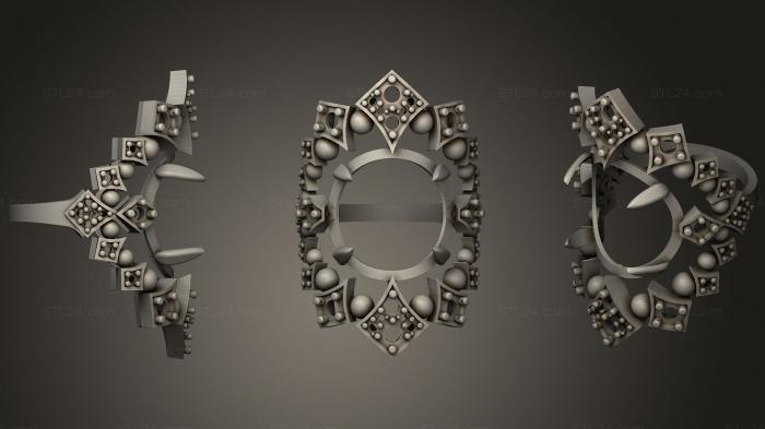 Jewelry rings (Ring 238, JVLRP_0720) 3D models for cnc
